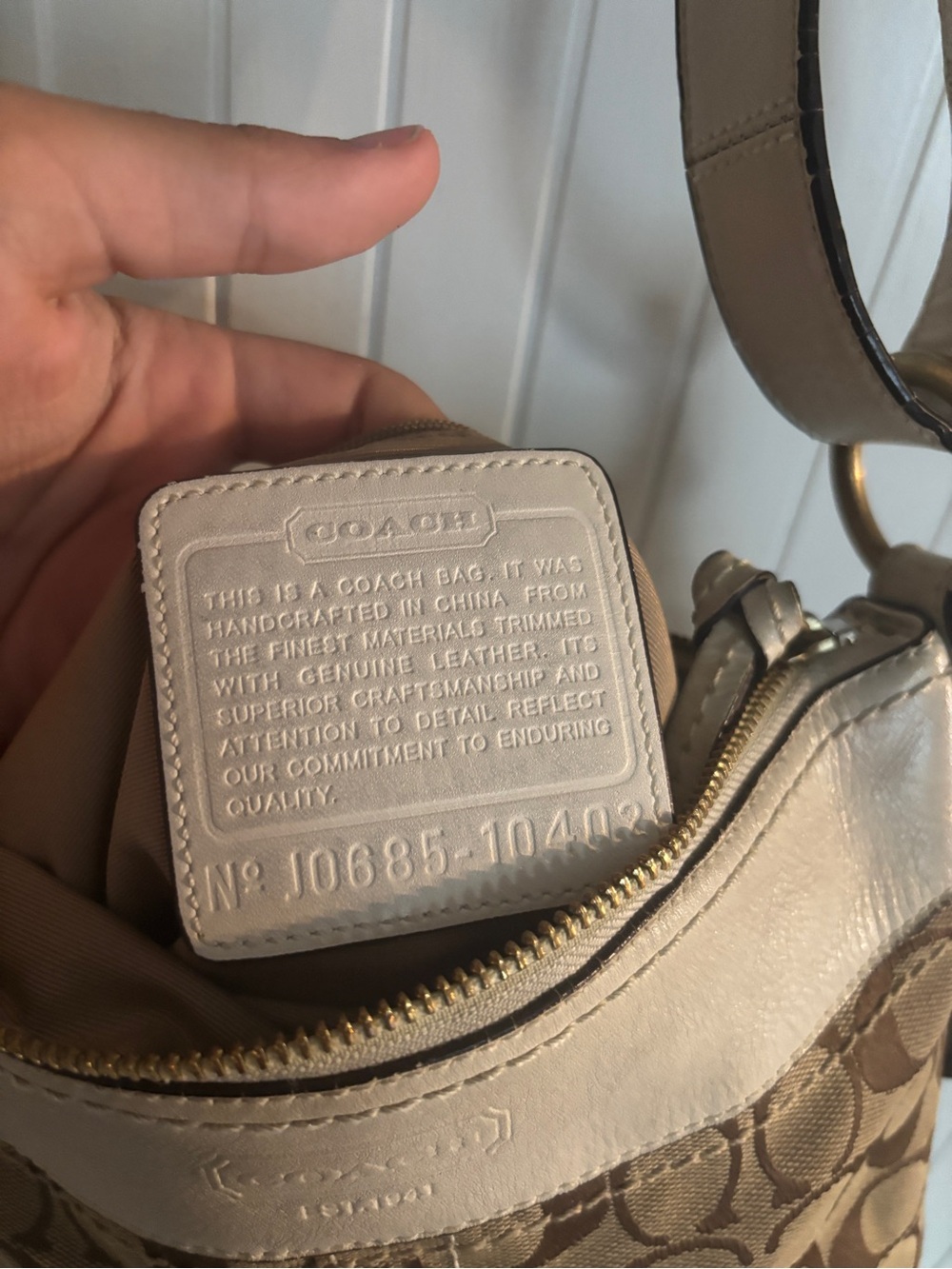 Y2K 2006 Vintage Coach Legacy Bucket Bag - Picture 8 of 11
